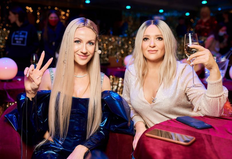 Наталья Могилевская с Лесей Никитюк